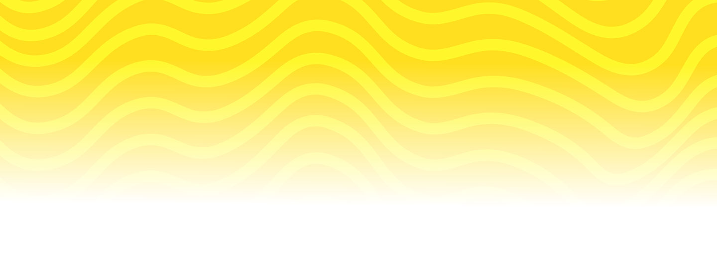 Yellow wavy lines background